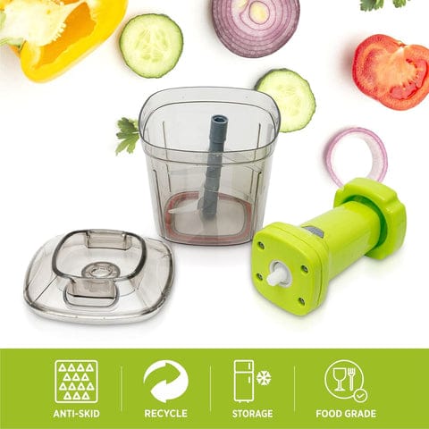 🥗 Premium Manual Vegetable Chopper