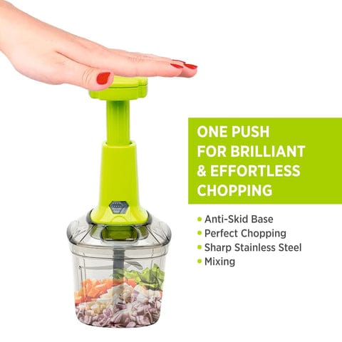 🥗 Premium Manual Vegetable Chopper