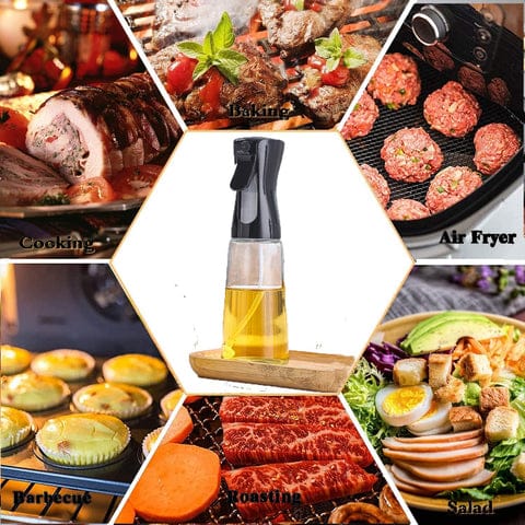 Premium Glass Oil Spray Bottle