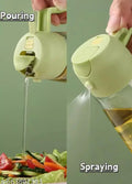 2-in-1 Oil Dispenser Bottle with Spray & Pour Function – 500ml